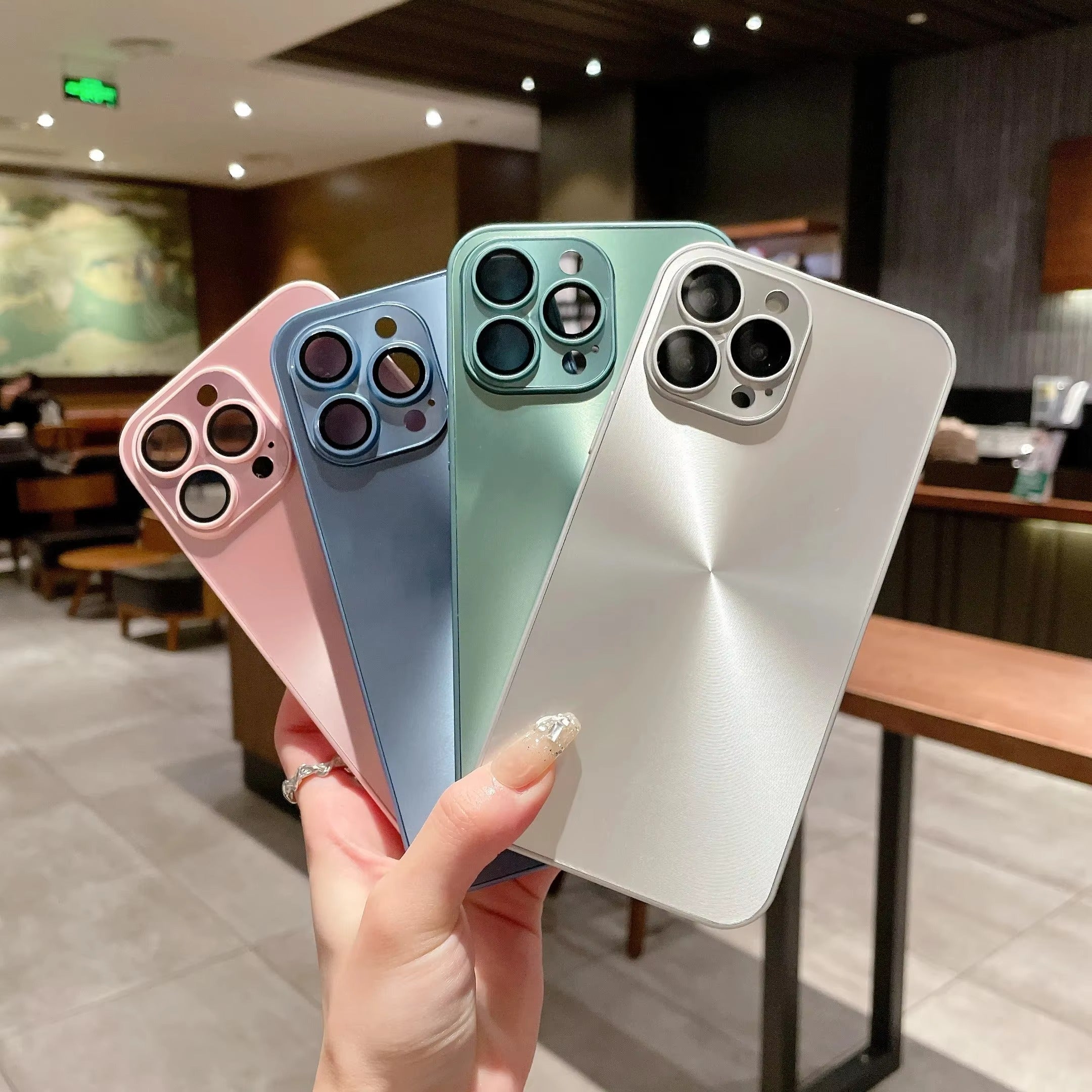 Luxury Aurora Apple iPhone Case, MagSafe Compatible, Ultra Thin Magnetic Shockproof Full Protection Cover