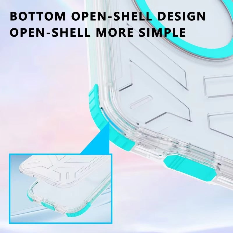 Luxury Apple iPhone Case MagSafe Compatible, Camera Lens & Screen Protection, Cover with IP68 Sealed Sport Design