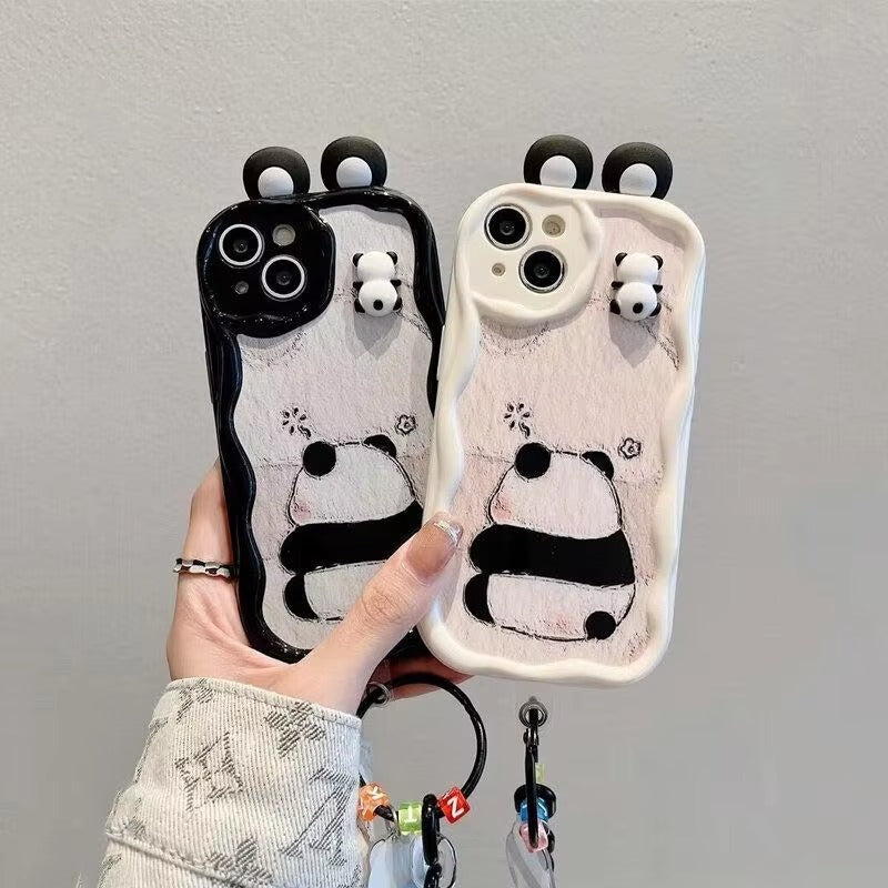 Luxury Apple iPhone Case, MagSafe Compatible, Camera Lens and Screen Protection, Ultra Thin, Shockproof, Magnetic, Full All Around Protection, 3D Animal Keychain Cover