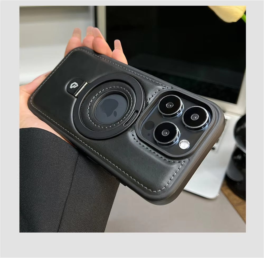 Premium Apple iPhone Case MagSafe Compatible Camera Lens Protection Screen Protection Cover