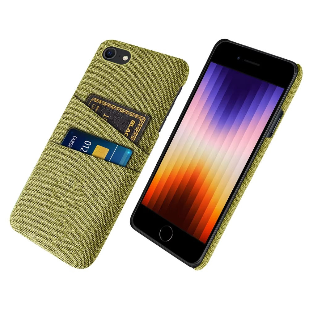 Premium Apple iPhone Case, MagSafe Compatible, Camera Lens and Screen Protection, Ultra Thin, Shockproof, Magnetic, Full All Around Protection, Dual Card Fabric Cover