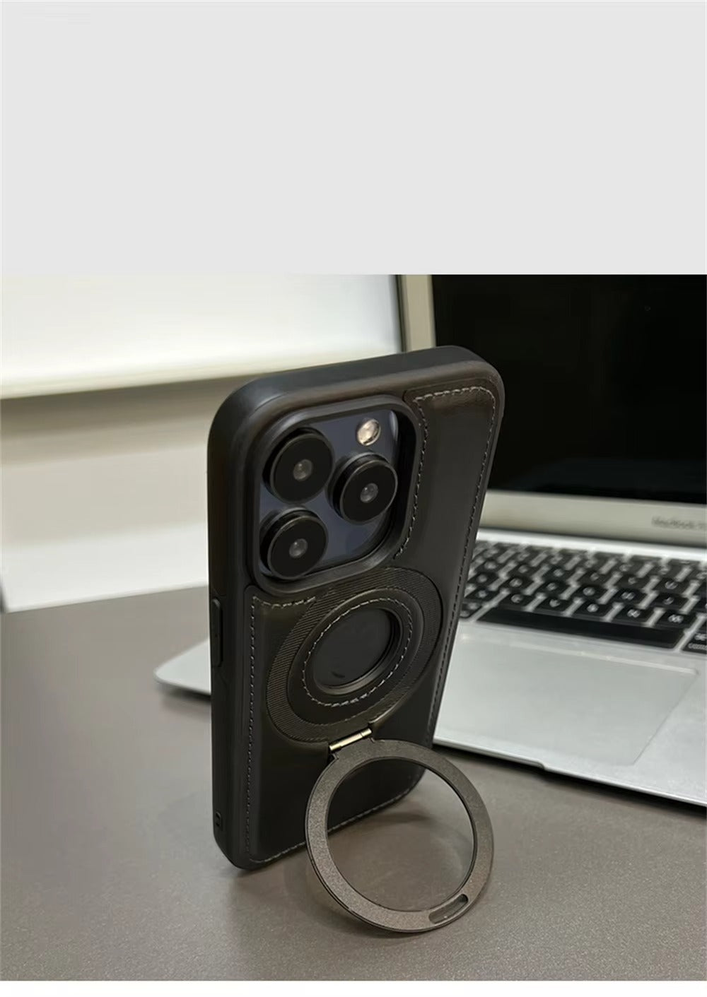 Premium Apple iPhone Case MagSafe Compatible Camera Lens Protection Screen Protection Cover