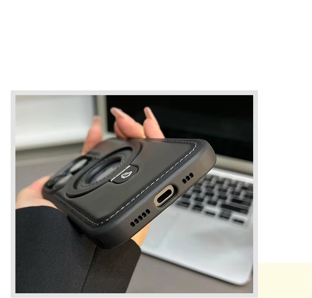 Premium Apple iPhone Case MagSafe Compatible Camera Lens Protection Screen Protection Cover