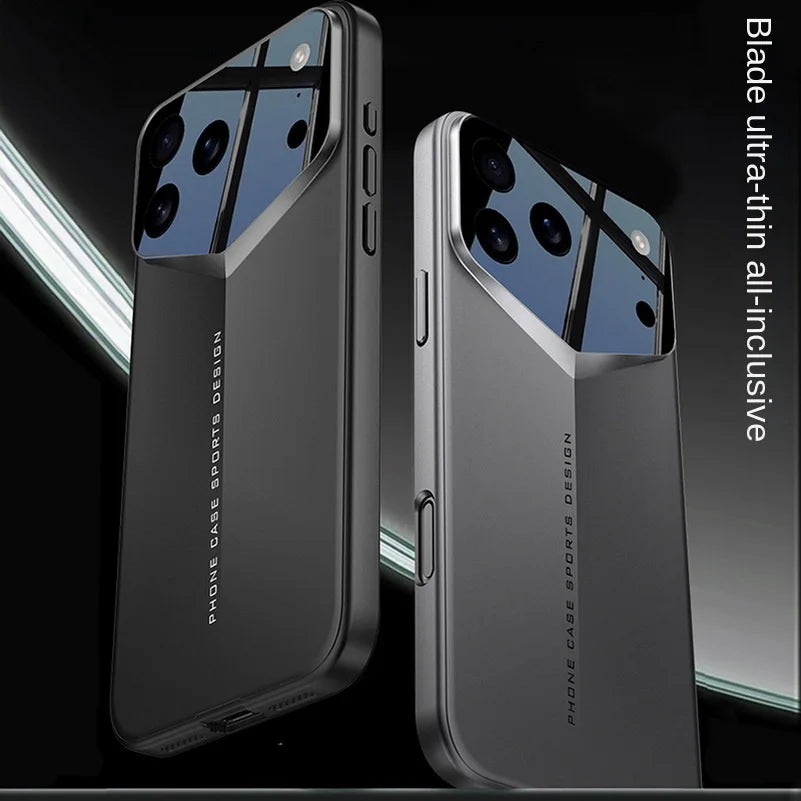 Premium iPhone Case Ultra Thin Protective Cover with Camera Lens Protection Shockproof Anti-Scratch Full Protection Slim Hard Back Camera Height Guard