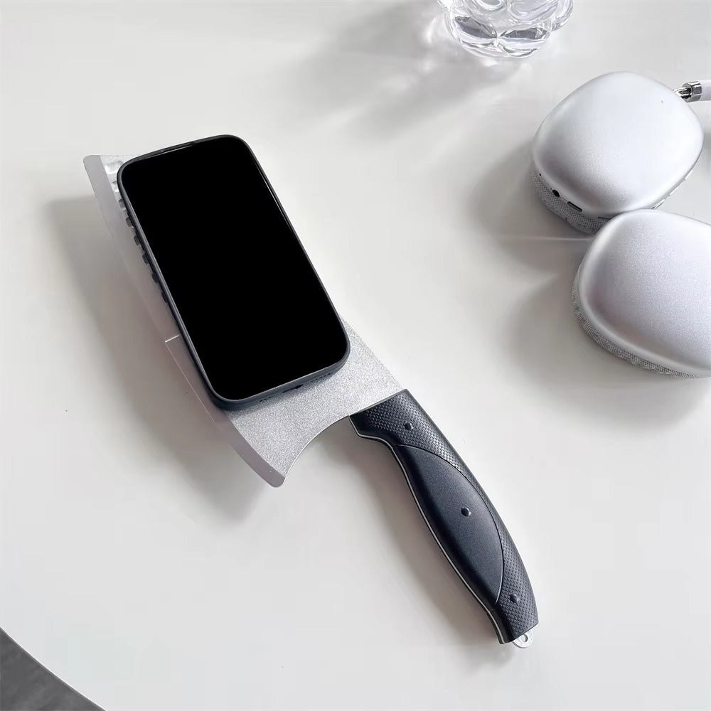 Premium Apple iPhone Case, MagSafe Compatible, Camera Lens and Screen Protection, Ultra Thin, Shockproof, Magnetic, Full All Around Protection, 3D Knife Cartoon Cover