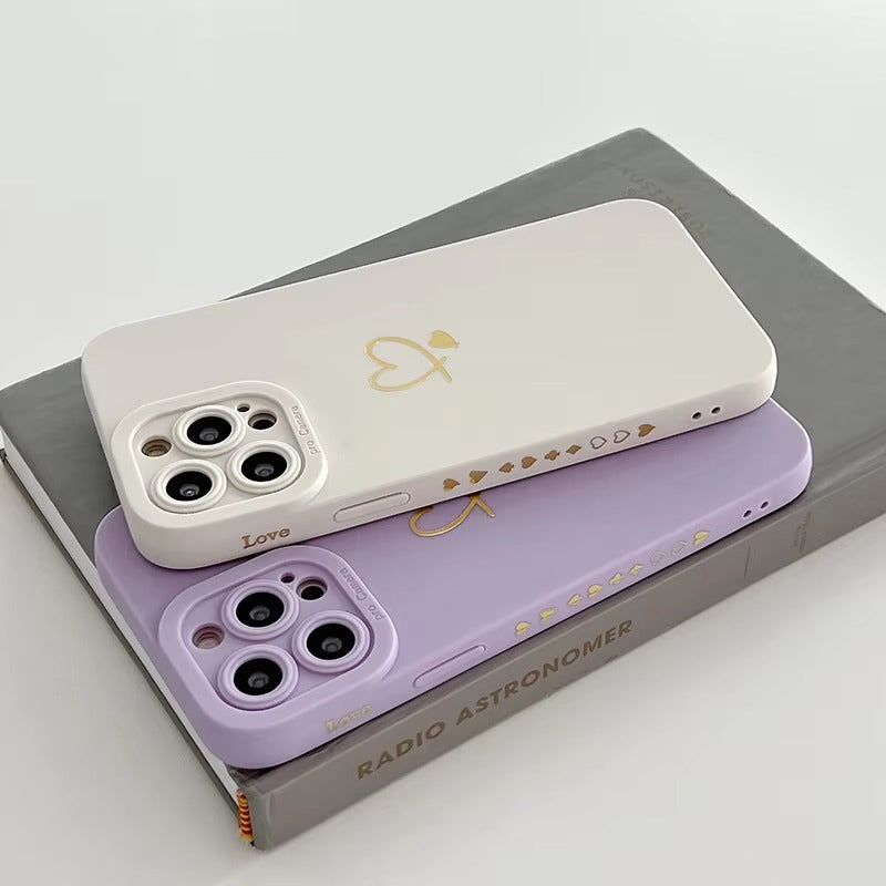 Luxury Apple iPhone Case, MagSafe Compatible, Camera Lens & Screen Protection, Ultra Thin, Shockproof, Magnetic Full All Around Cover – Plating Silicone Case with Fashionable Design & Soft Shockproof Protection