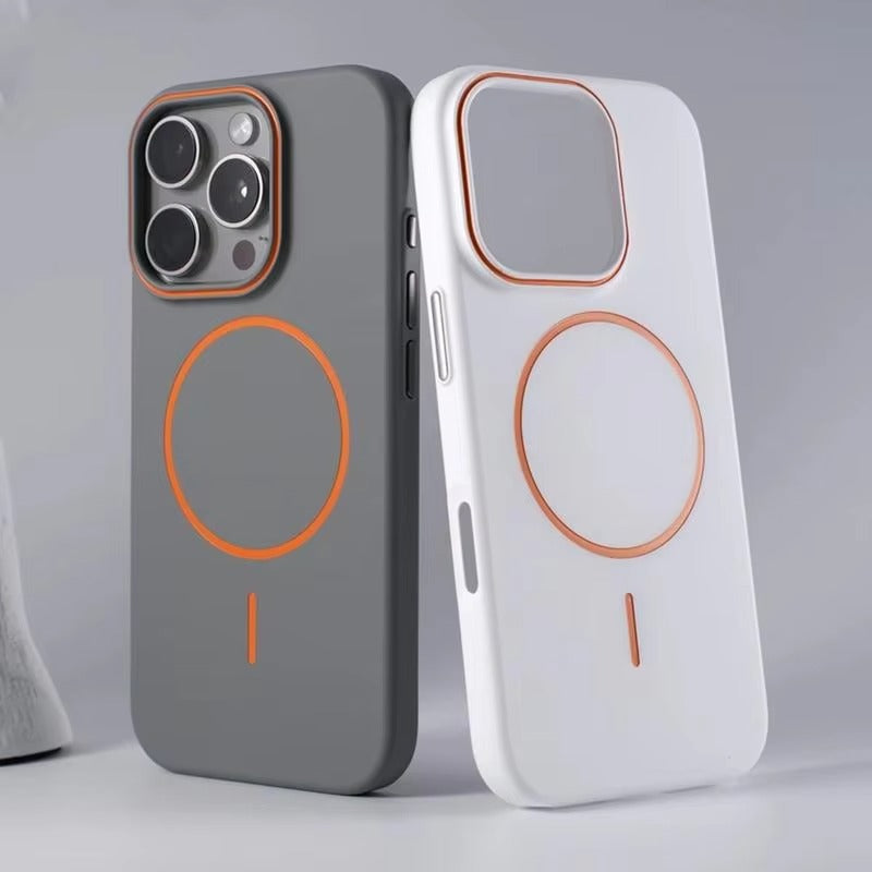 Premium Apple iPhone Case Camera Lens & Screen Protection, Ultra Thin Shockproof Magnetic Full All Around Protection Cover