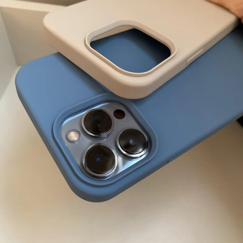 High Quality Apple iPhone Case, MagSafe Compatible, Camera Lens & Screen Protection, Ultra Thin, Shockproof, Magnetic Full All Around Cover – Liquid Silicone Case with Soft Touch Finish in Official Style Design
