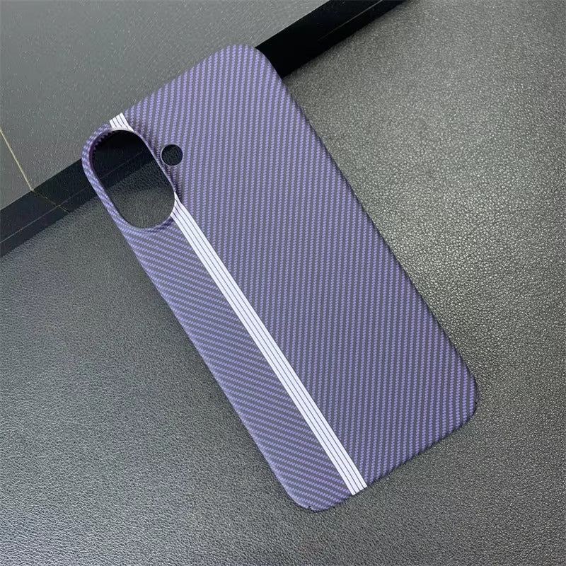 High Quality Apple iPhone Case, MagSafe Compatible, Camera Lens & Screen Protection, Ultra Thin, Shockproof, Magnetic Full All Around Cover – Double Color Carbon Fiber Texture Matte Case with Ultra Thin Shockproof Design