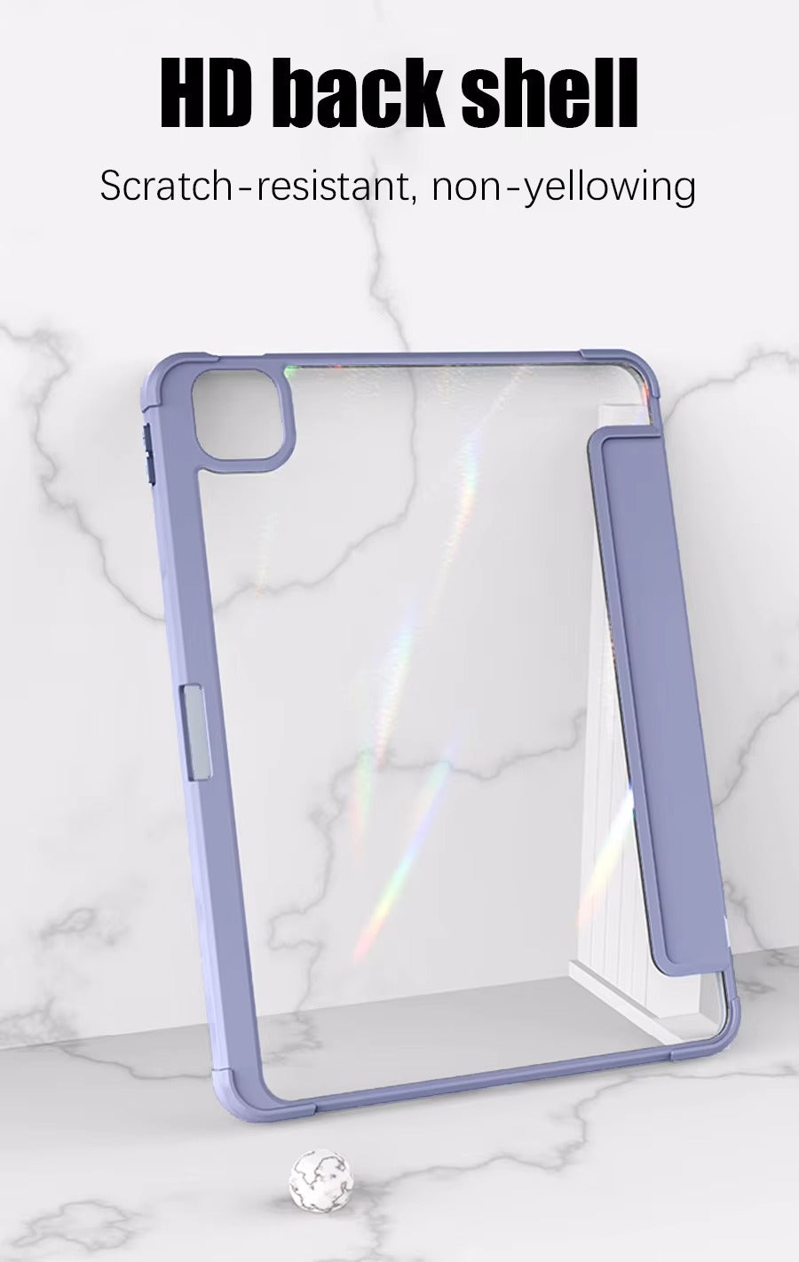 Premium iPad Case with Pencil Holder – Magnetic Protective Cover , Compatible with 10.2", 11", 12.9", 13" Tablet Sizes