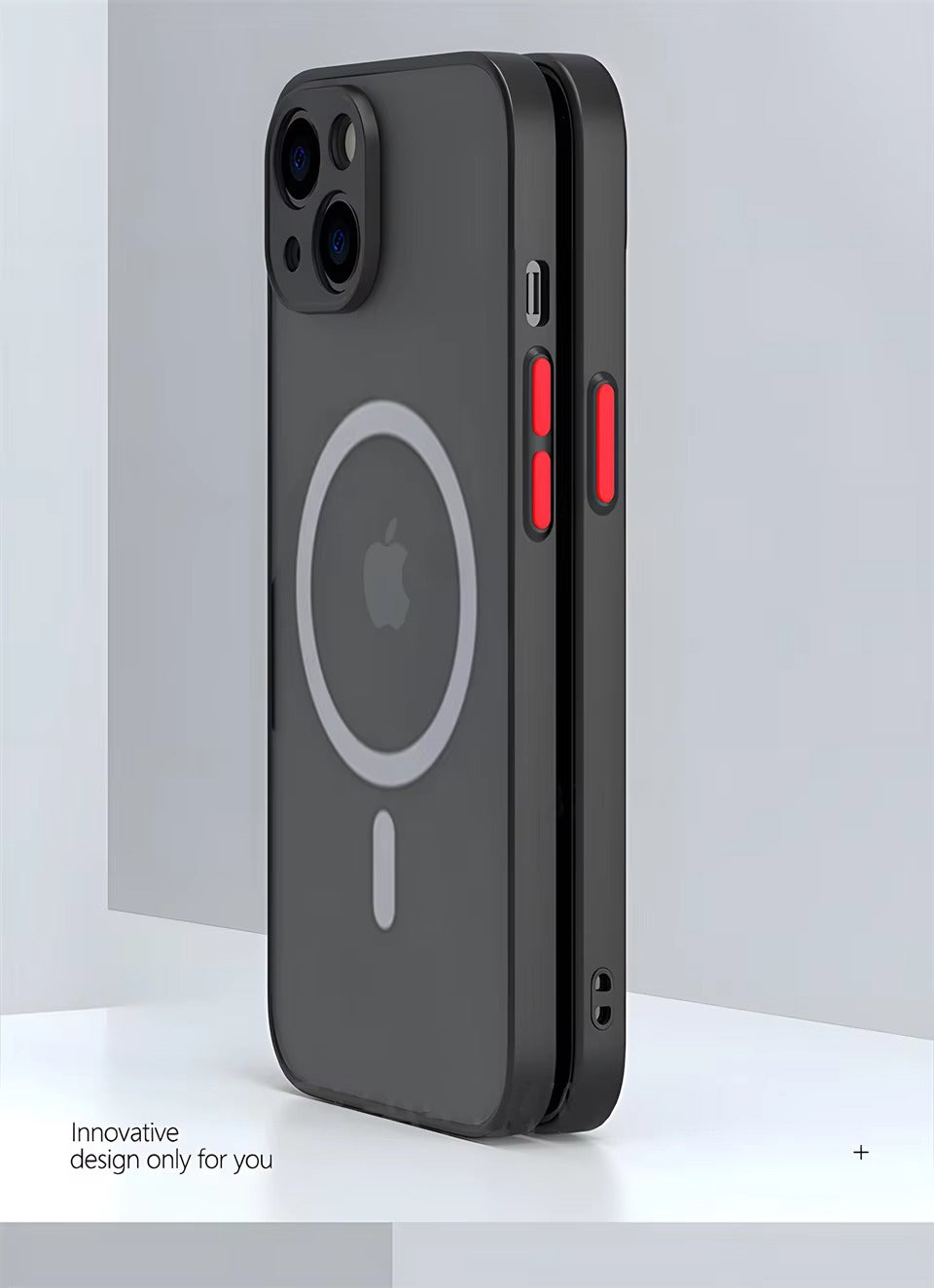 Luxury Apple iPhone Case Camera Lens & Screen Protection, Ultra Thin Shockproof Magnetic Full All Around Protection Cover