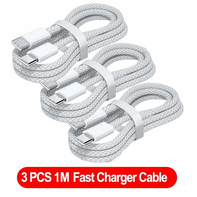 Premium USB-C to USB-C Fast Charging Cable – 100W Power Delivery Charger Cable with High-Speed Charging, Durable TPE/TPU Construction and Stable Power Transfer