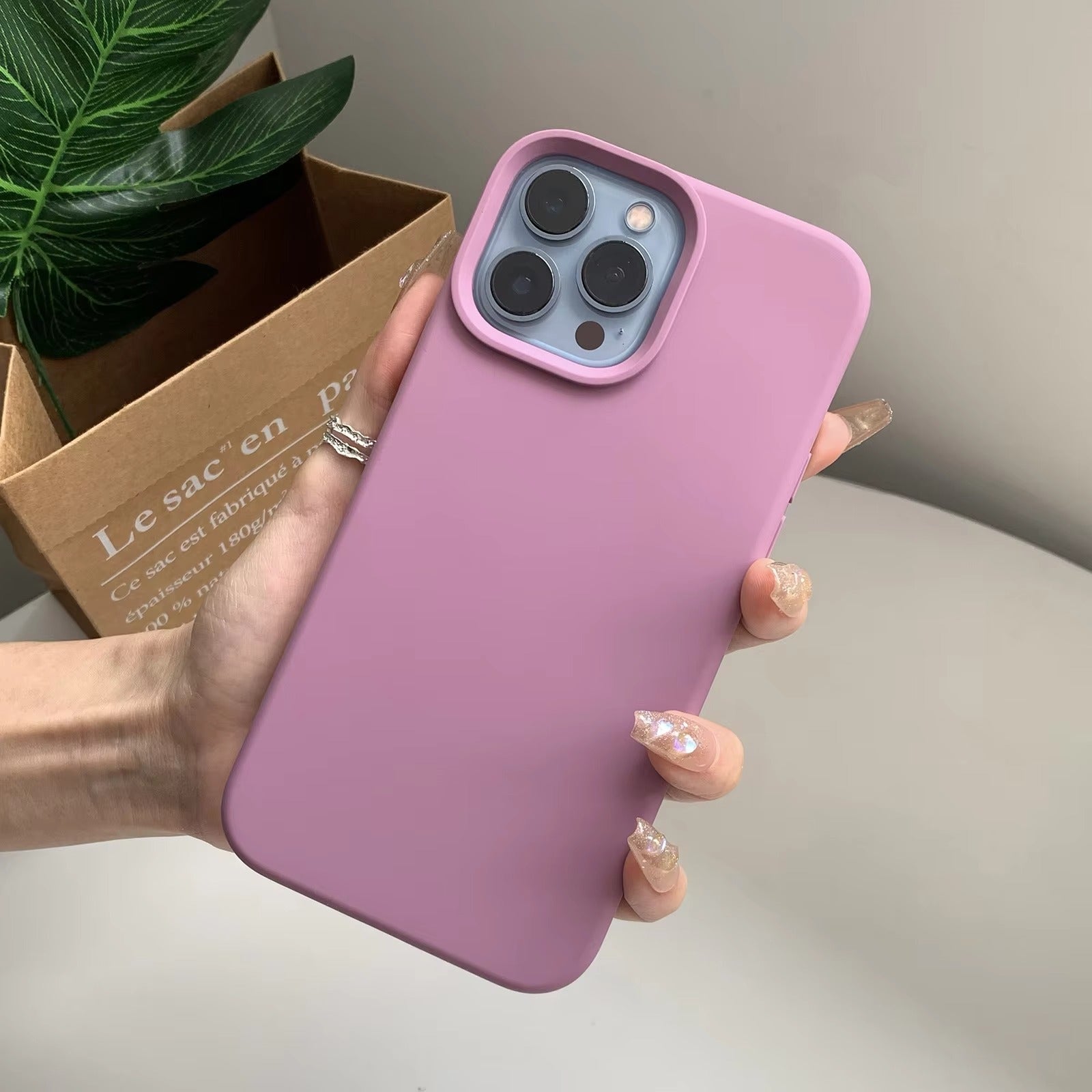 High Quality Apple iPhone Case, MagSafe Compatible, Camera Lens & Screen Protection, Ultra Thin, Shockproof, Magnetic Full All Around Cover – Liquid Silicone Case with Soft Touch Finish in Official Style Design