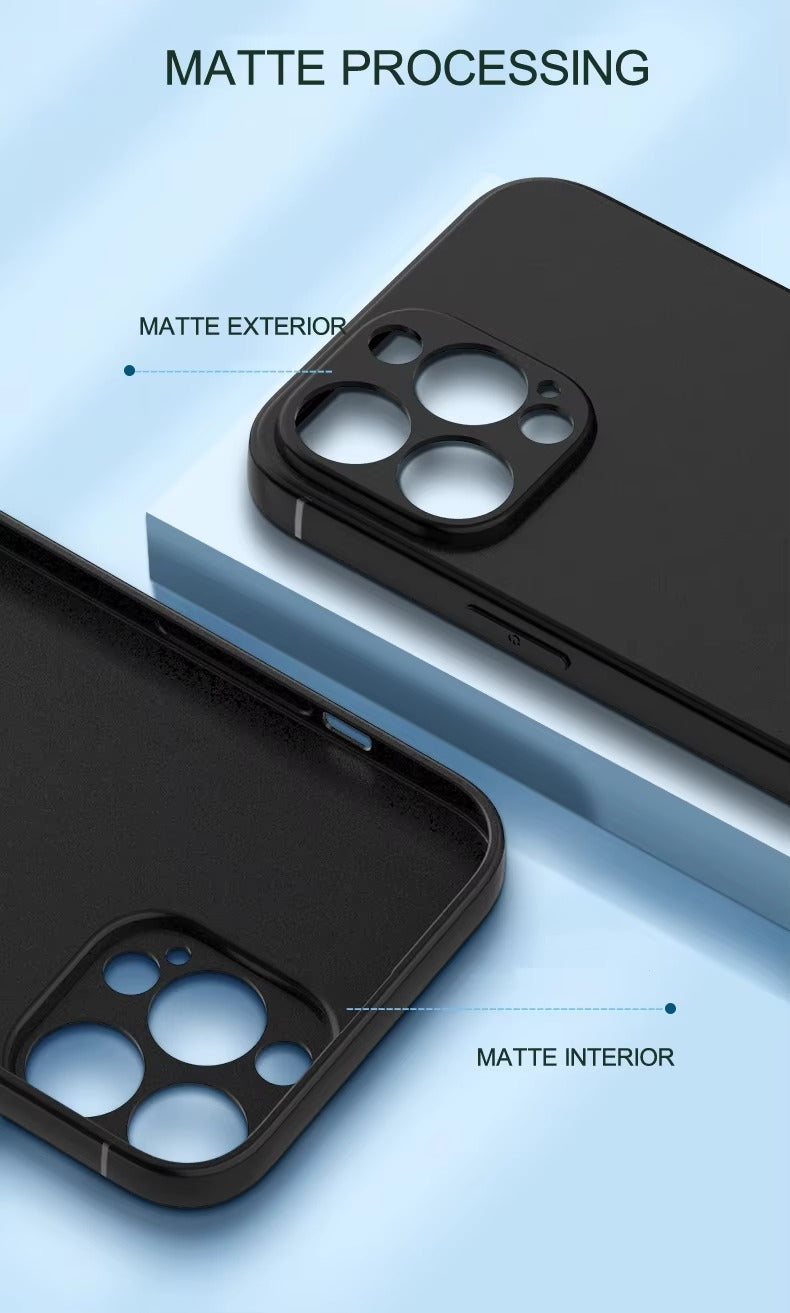 Premium Apple iPhone Case, MagSafe Compatible, Camera Lens and Screen Protection, Ultra Thin, Shockproof, Magnetic, Full All Around Protection, Neon Light Black Cover