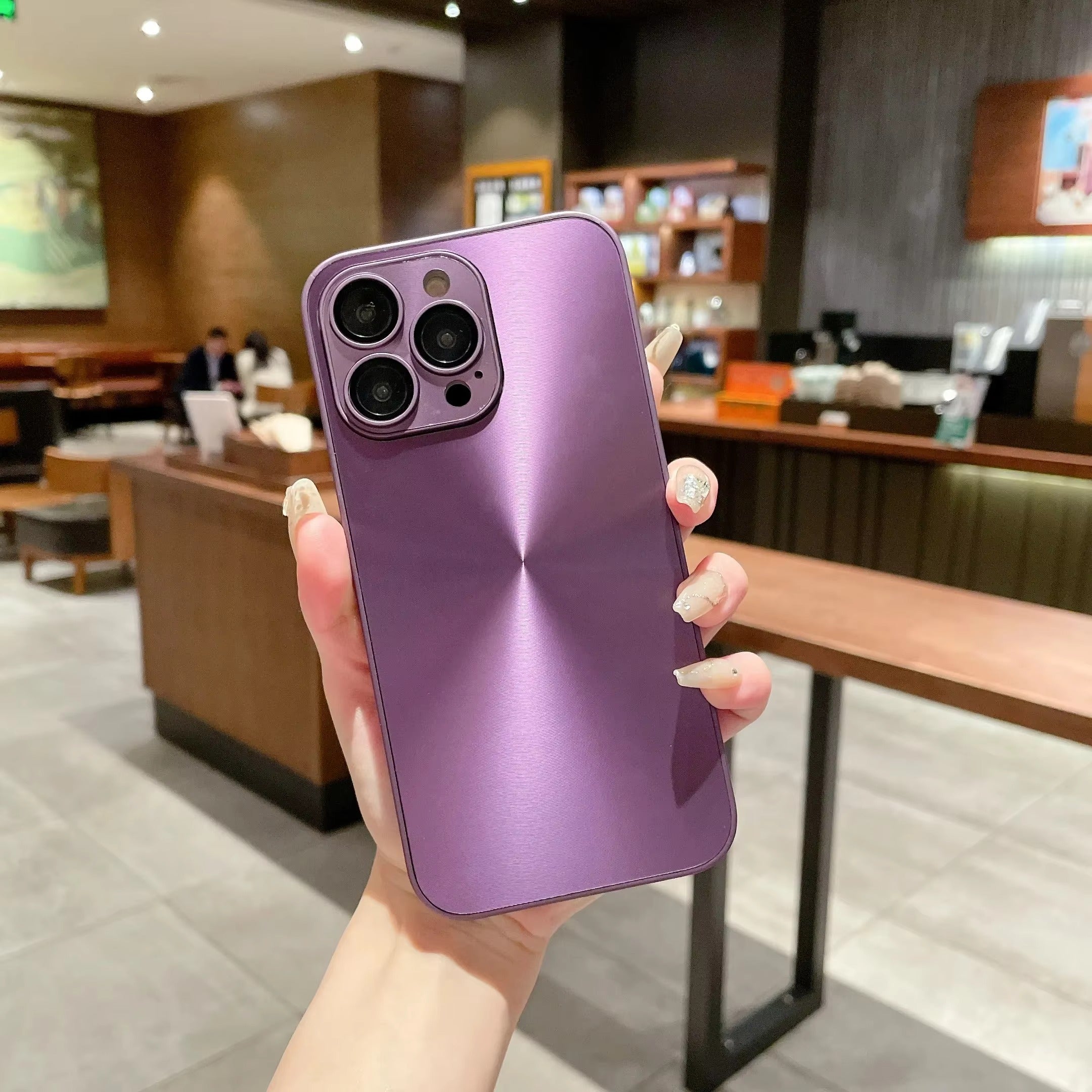 Luxury Aurora Apple iPhone Case, MagSafe Compatible, Ultra Thin Magnetic Shockproof Full Protection Cover
