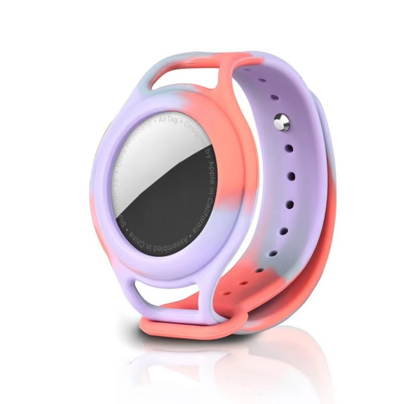Premium Kids AirTag Wristband – Soft Silicone Anti-Lost Tracker Strap, Comfortable Durable Protective Bracelet for Children, Baby-Safe Material