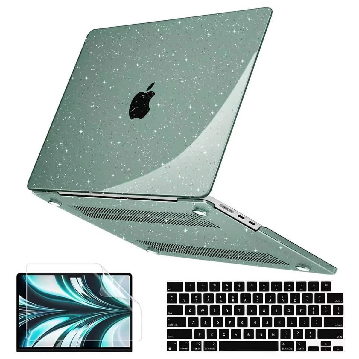 Premium Hard Shell Case for MacBook Air 13.6, 15 M1, M2 and Pro 13, 14, 16 – Slim, Protective Laptop Cover for Apple Notebook, Scratch-Resistant and Lightweight