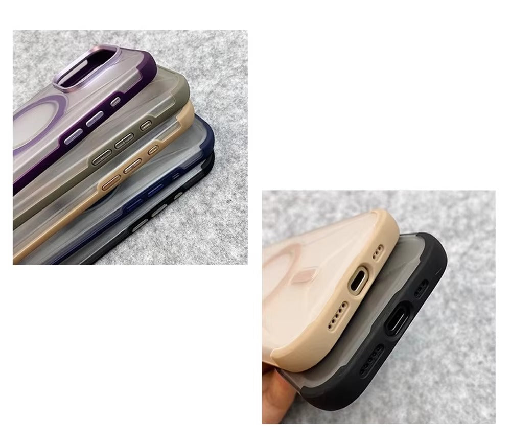 Robust Apple iPhone Case, Camera Lens & Screen Protection, Ultra Thin Shockproof Magnetic Full All Around Protection Cover