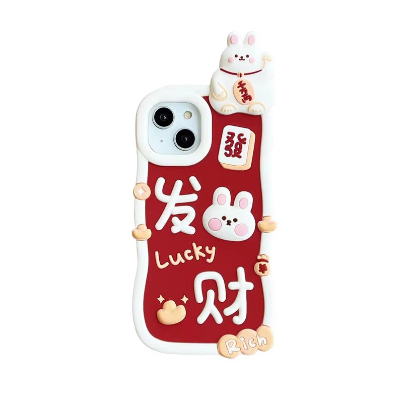 Premium Apple iPhone Case, MagSafe Compatible, Camera Lens and Screen Protection, Ultra Thin, Shockproof, Magnetic, Full All Around Protection, 3D Cartoon Kid Gift Cover