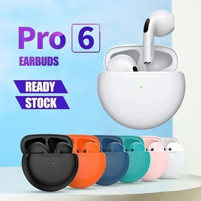 Premium TWS Wireless Earbuds with Mic – Bluetooth 5.0, Noise Cancelling, Touch Control, Long Battery Life, HiFi Stereo Earphones for iOS & Android