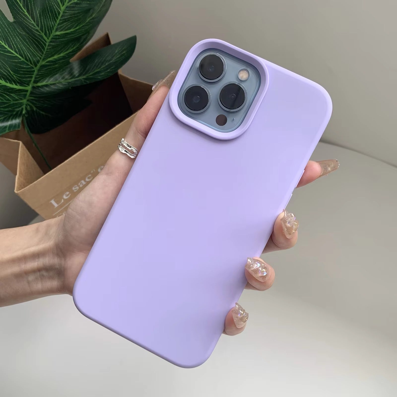 High Quality Apple iPhone Case, MagSafe Compatible, Camera Lens & Screen Protection, Ultra Thin, Shockproof, Magnetic Full All Around Cover – Liquid Silicone Case with Soft Touch Finish in Official Style Design