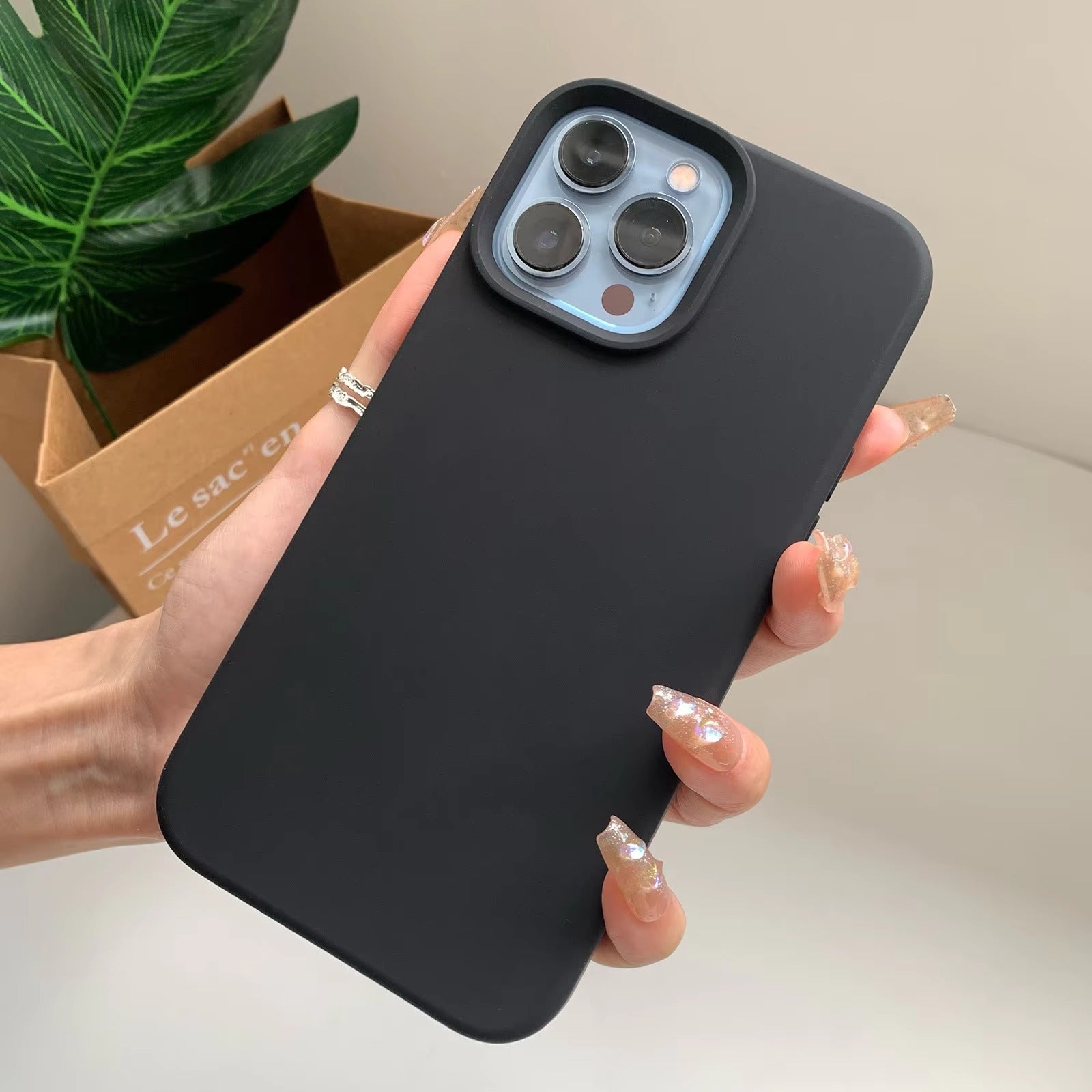 High Quality Apple iPhone Case, MagSafe Compatible, Camera Lens & Screen Protection, Ultra Thin, Shockproof, Magnetic Full All Around Cover – Liquid Silicone Case with Soft Touch Finish in Official Style Design