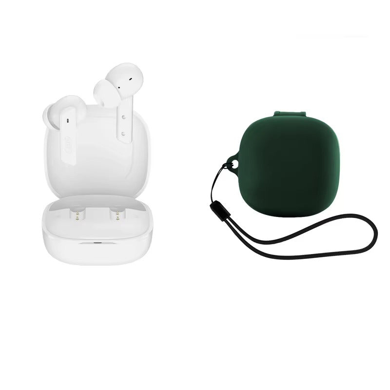 Premium, ANC Wireless Headphones – Bluetooth 5.2 Earphones with 6-Mic ENC, HD Call, Transparency Mode for Apple iPhone