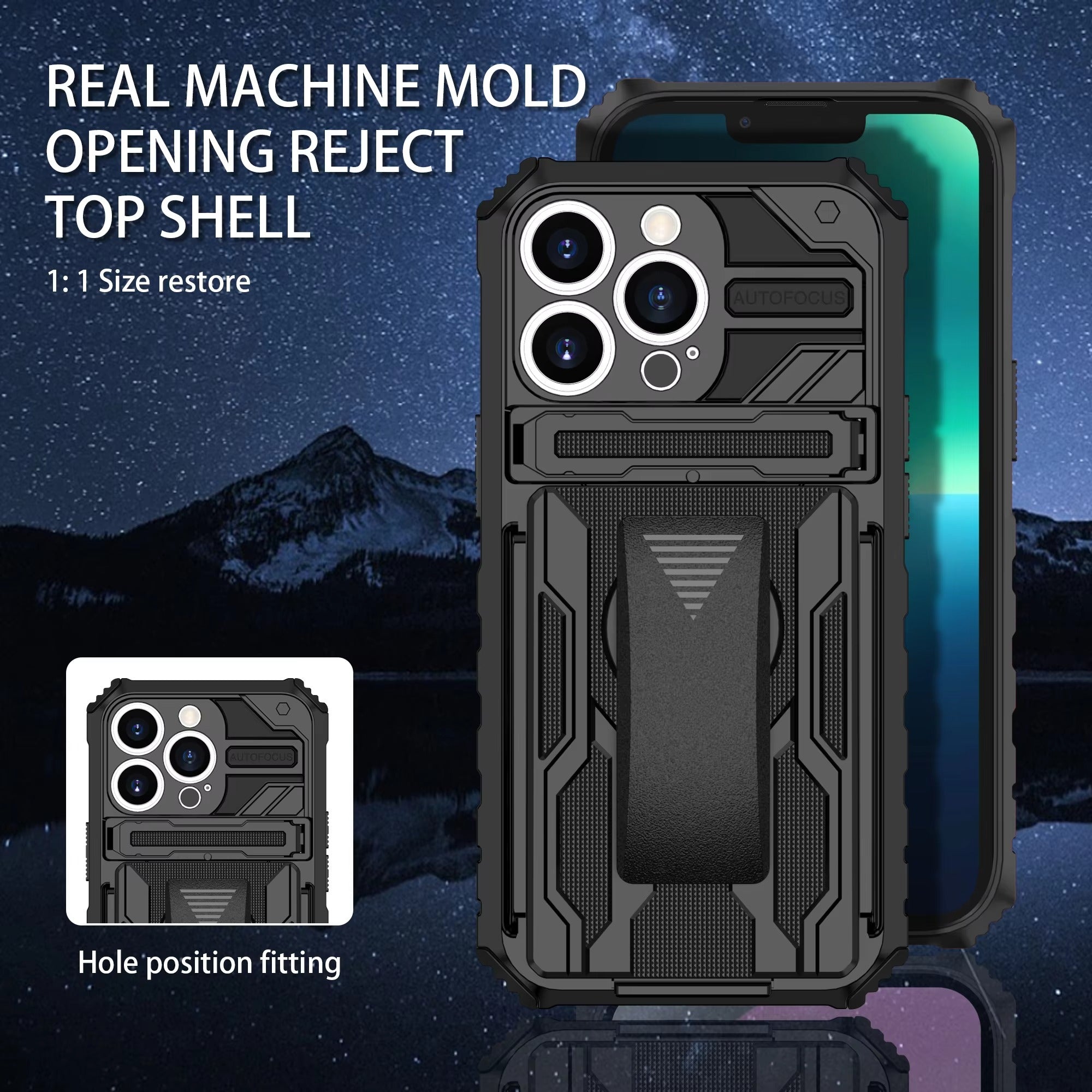 Robust Apple iPhone Case, MagSafe Compatible, Camera Lens & Screen Protection, Ultra Thin, Shockproof, Magnetic Full All Around Cover – Heavy Duty Armor Case with Kickstand, Holster & Belt Clip Attachment