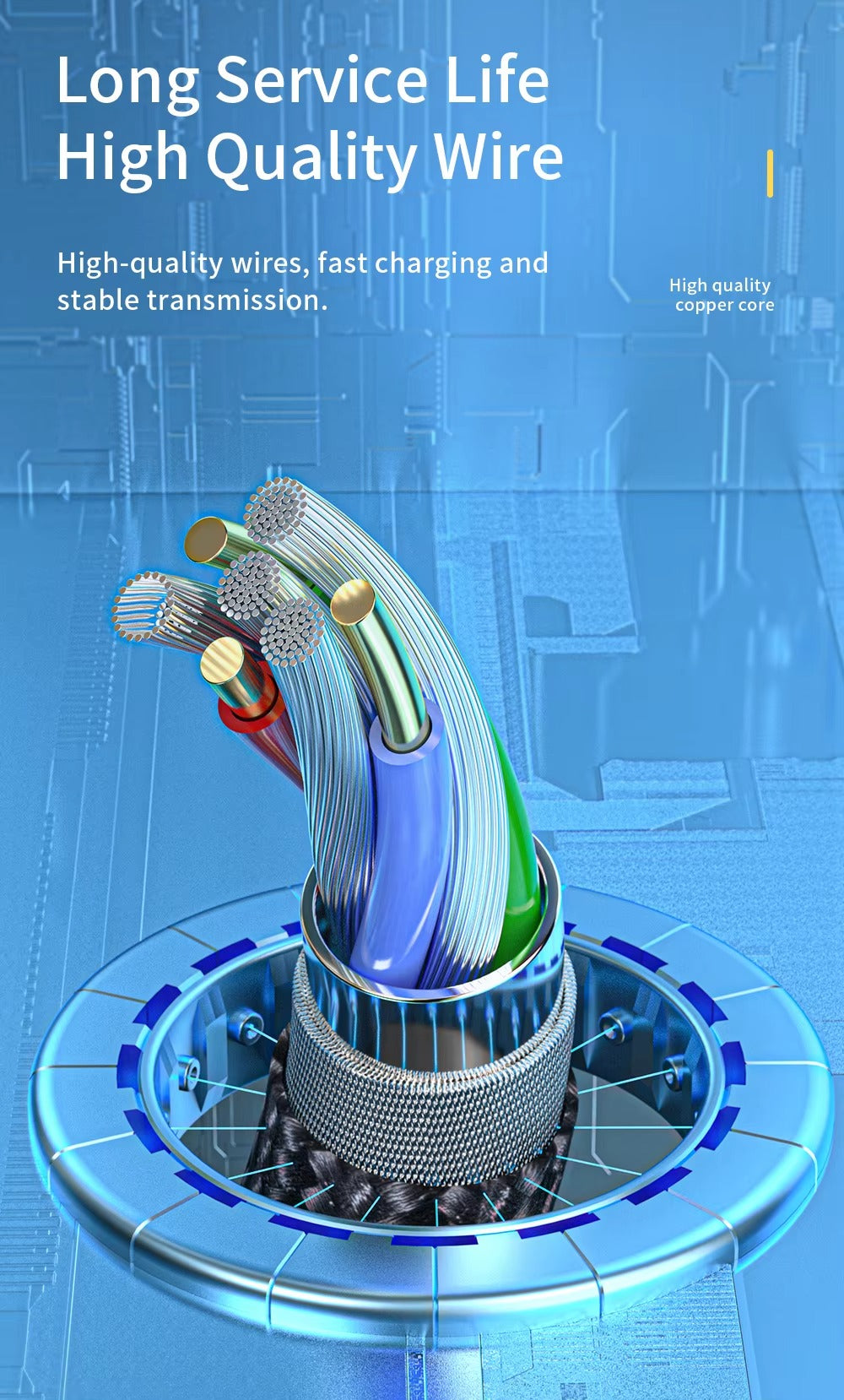 Premium, USB-C to Lightning Cable – 20W Fast Charging Wire for iPhone, iPad, MacBook, Type-C to Lightning Data Cable