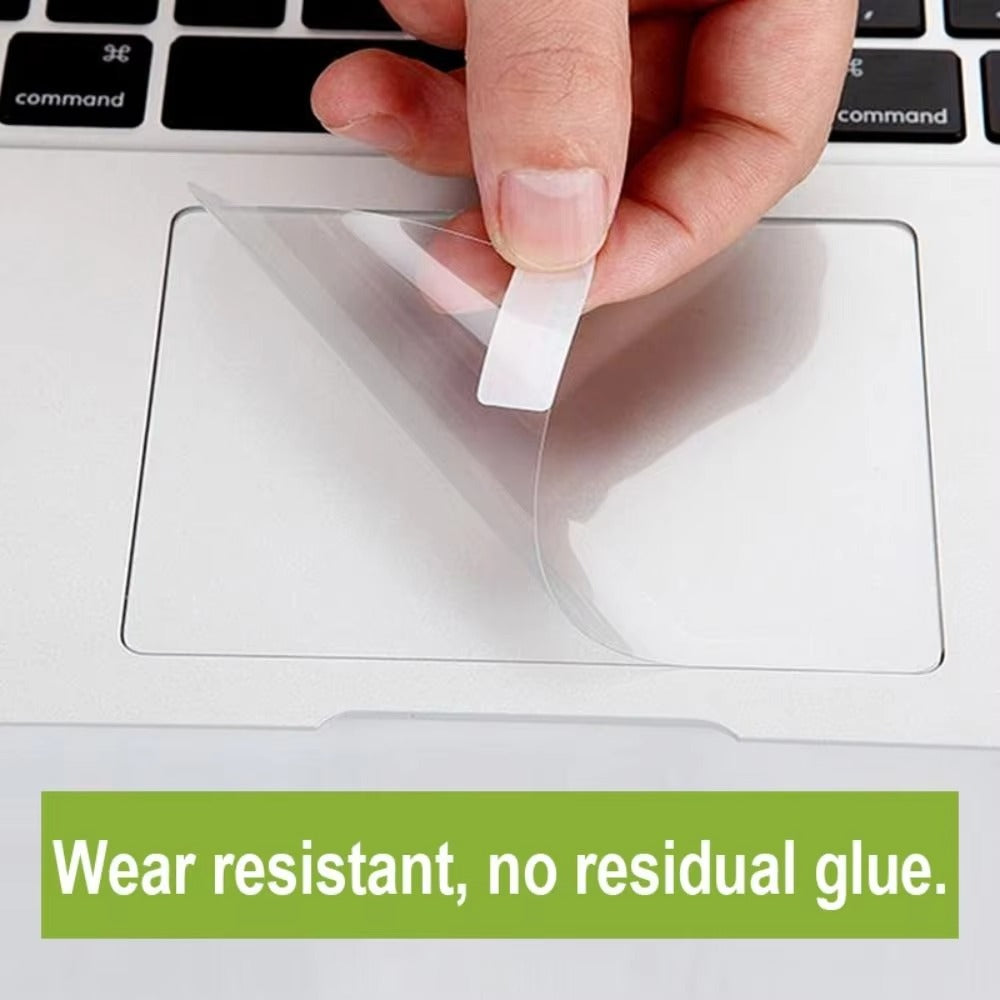 Premium Clear Touchpad Protector for MacBook Air and Pro – Anti-Scratch Transparent Film Sticker for 13, 14, 15, 16 Inch Laptops with Touch Bar, 2023 Compatible