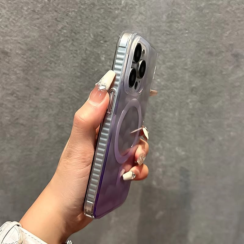 Luxury Apple iPhone Case Camera Lens & Screen Protection, Ultra Thin Shockproof Magnetic Full All Around Protection Cover