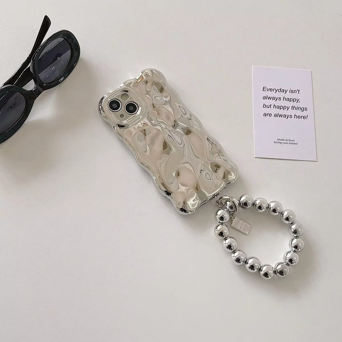 Luxury Apple iPhone Case, MagSafe Compatible, Camera Lens and Screen Protection, Ultra Thin, Shockproof, Magnetic, Full All Around Protection, Meteorite Bracelet Cover