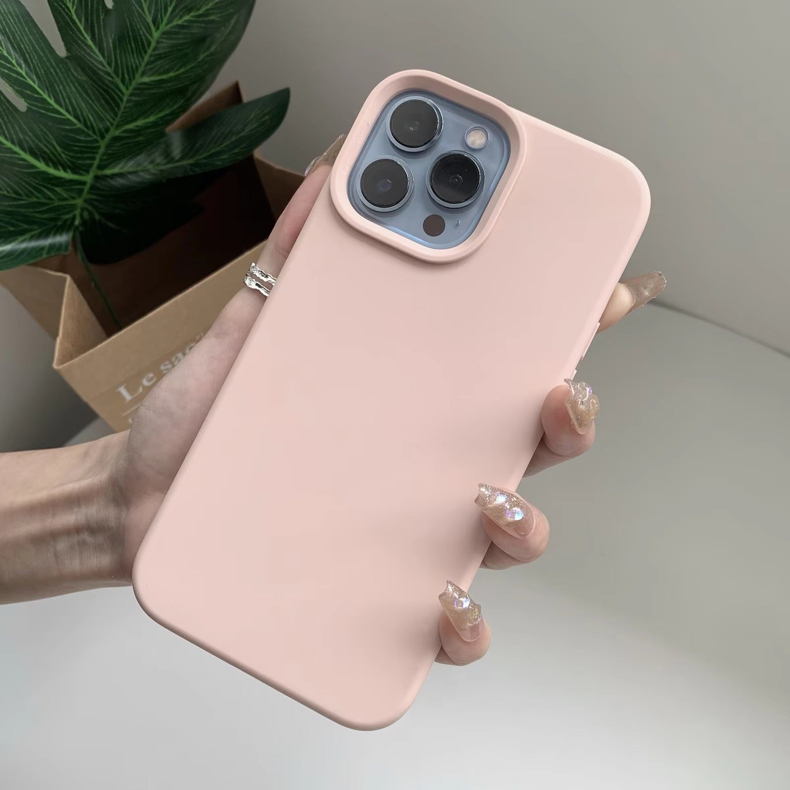 High Quality Apple iPhone Case, MagSafe Compatible, Camera Lens & Screen Protection, Ultra Thin, Shockproof, Magnetic Full All Around Cover – Liquid Silicone Case with Soft Touch Finish in Official Style Design