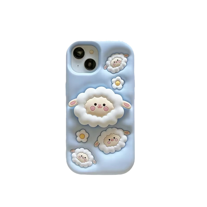 Premium Apple iPhone Case, MagSafe Compatible, Camera Lens and Screen Protection, Ultra Thin, Shockproof, Magnetic, Full All Around Protection, 3D Cartoon Kid Gift Cover