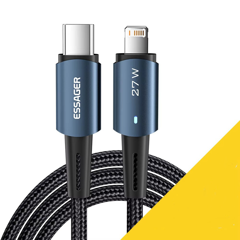 Premium, USB-C to Lightning Cable – 20W Fast Charging Wire for iPhone, iPad, MacBook, Type-C to Lightning Data Cable