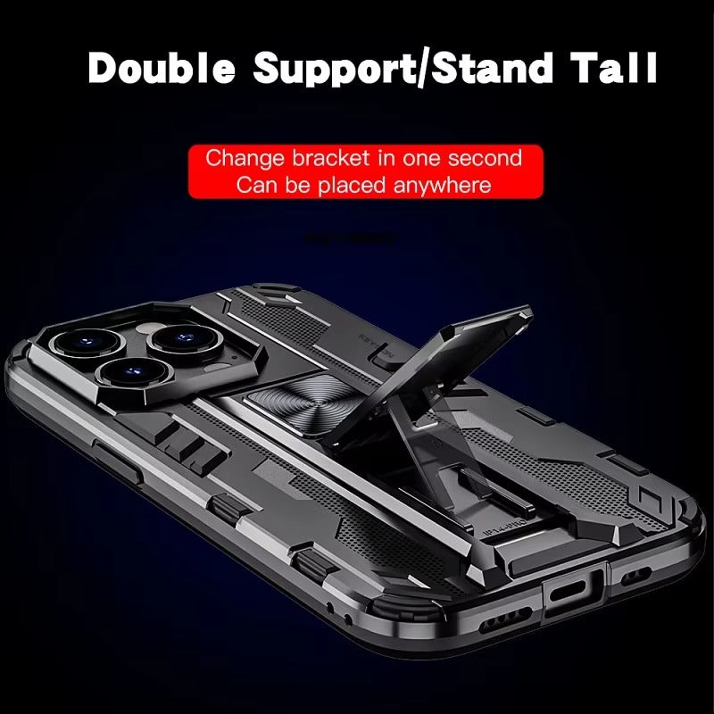 Robust Apple iPhone Case, MagSafe Compatible, Camera Lens and Screen Protection, Ultra Thin, Shockproof, Magnetic, Full All Around Protection, Armor Magnetic Holder Cover