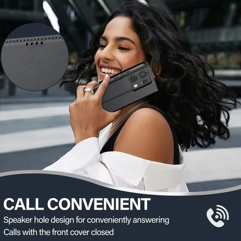 Luxury Apple iPhone Case, MagSafe Compatible, Camera Lens and Screen Protection, Ultra Thin, Shockproof, Magnetic, Full All Around Protection, Leather Flip Magnetic Cover