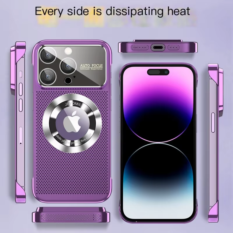High Quality Apple iPhone Case Camera Lens Screen Protection, Ultra Thin Shockproof Magnetic Full All Around Protection Cover
