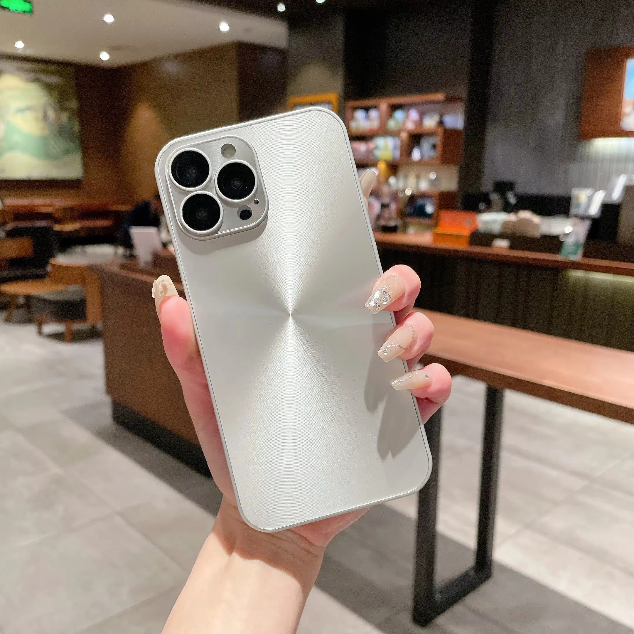 Luxury Aurora Apple iPhone Case, MagSafe Compatible, Ultra Thin Magnetic Shockproof Full Protection Cover