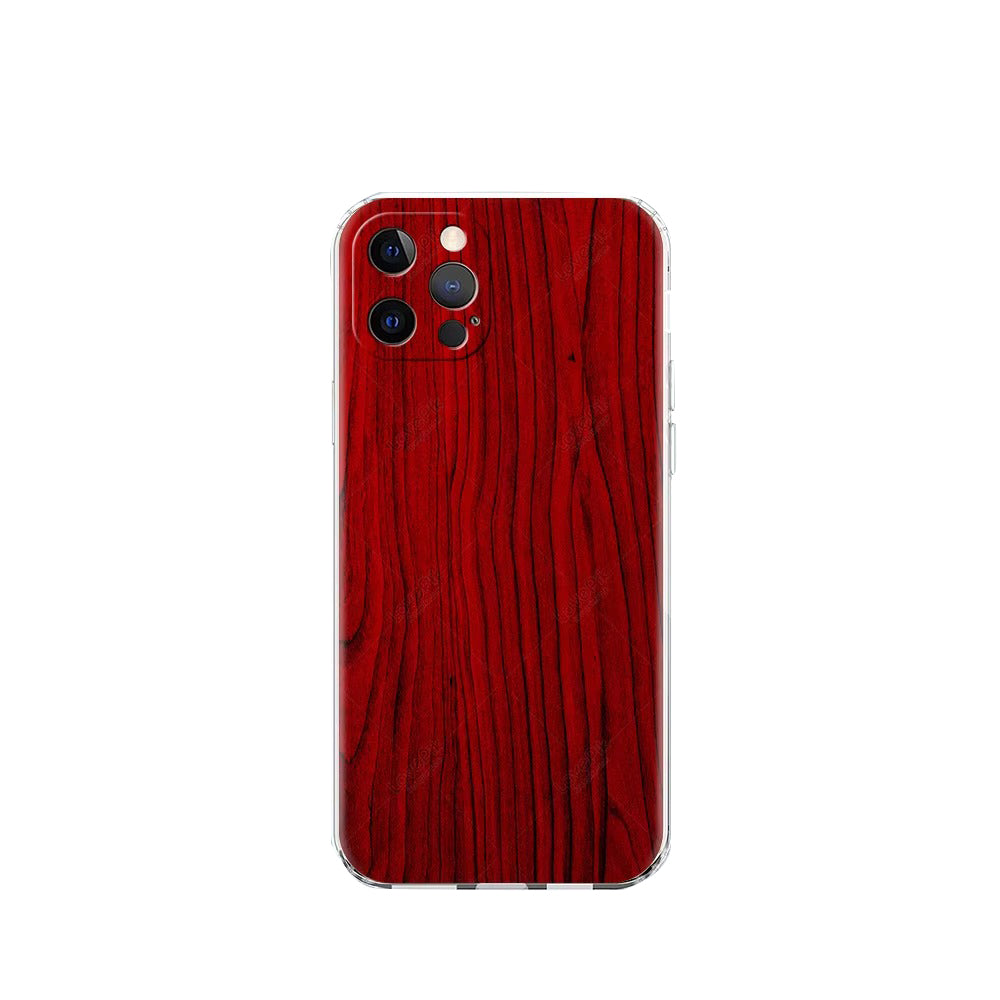 Premium Apple iPhone Case, MagSafe Compatible, Camera Lens and Screen Protection, Ultra Thin, Shockproof, Magnetic, Full All Around Protection, Carved Wood Soft Cover