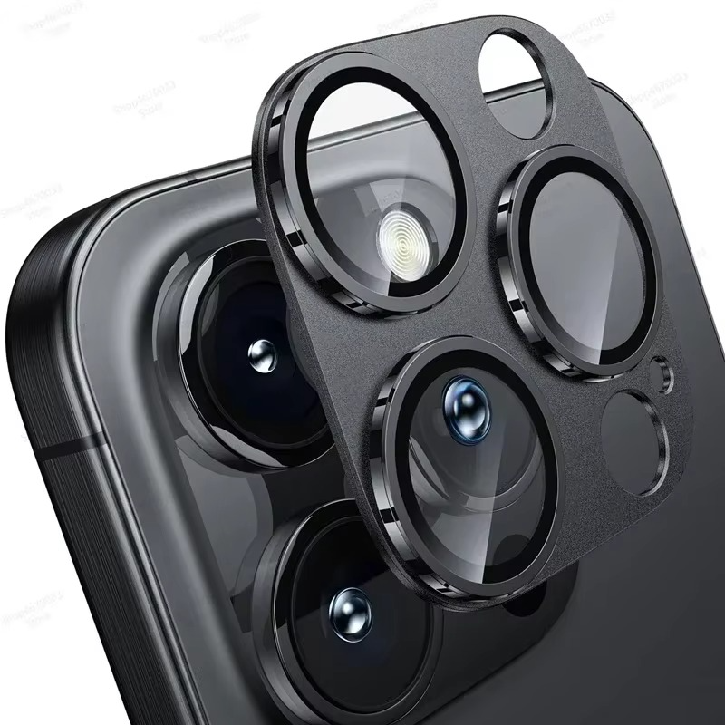 Premium Military Grade Camera Lens Protector – Shatterproof Alloy and Tempered Glass Lens Ring Cover with Scratch Resistance, Shock Protection and Precision Fit