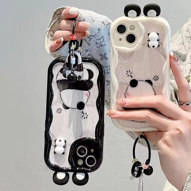 Luxury Apple iPhone Case, MagSafe Compatible, Camera Lens and Screen Protection, Ultra Thin, Shockproof, Magnetic, Full All Around Protection, 3D Animal Keychain Cover