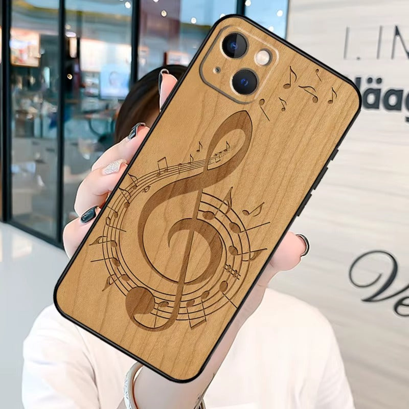 Premium Apple iPhone Case, MagSafe Compatible, Camera Lens and Screen Protection, Ultra Thin, Shockproof, Magnetic, Full All Around Protection, Bamboo Animal Print Cover