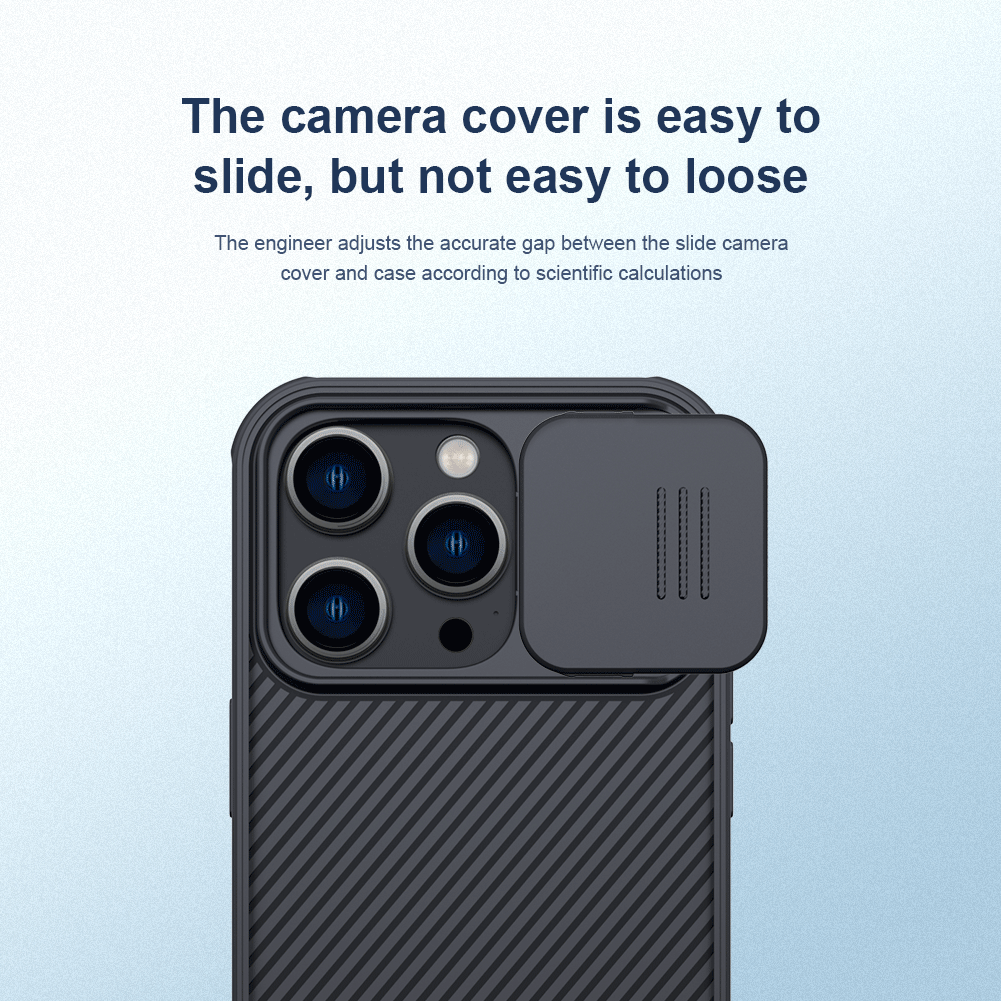 High Quality iPhone Case, MagSafe Compatible, Ultra Thin Magnetic Cover with Screen Guard Slide Camera Lens Protector Panel