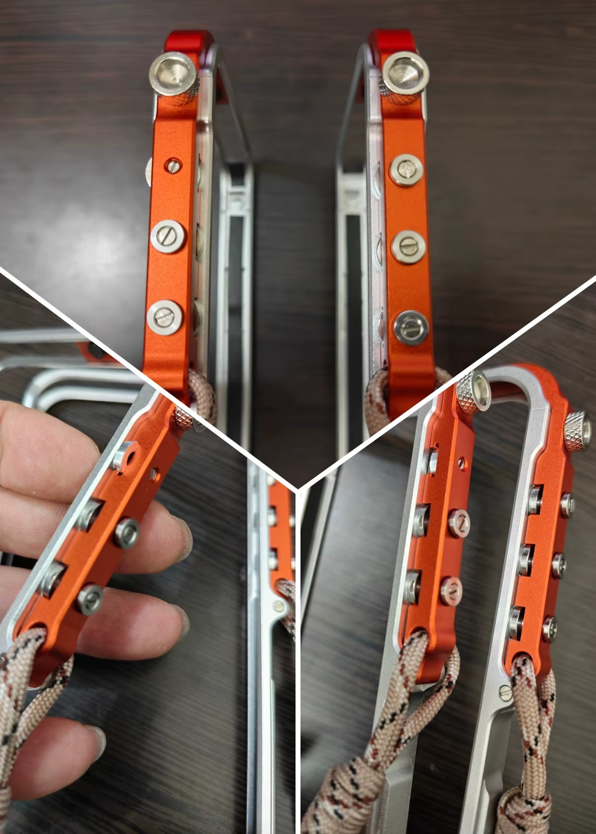 Premium Aluminum Alloy Bumper iPhone Case – MagSafe Compatible Magnetic Cover with Shockproof Frame, Heat Dissipation Design and Camera Protection