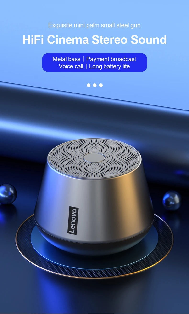 Premium RGB Bluetooth Speaker – Portable Wireless Mini Subwoofer with HiFi Stereo Sound, 360° Surround, TWS Pairing, TF Card, Long Battery Life