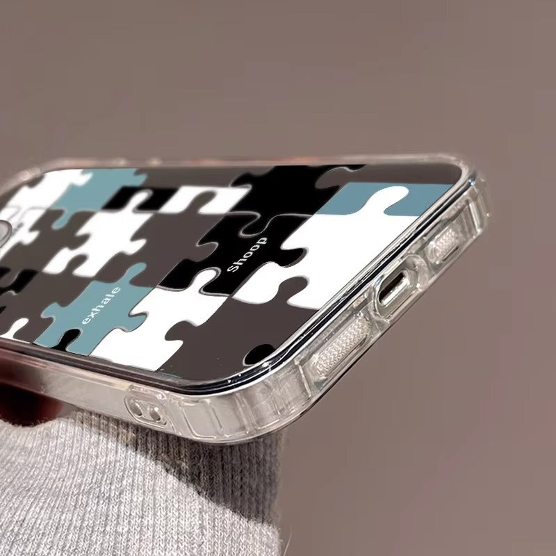 Premium Apple iPhone Case, MagSafe Compatible, Camera Lens and Screen Protection, Ultra Thin, Shockproof, Magnetic, Full All Around Protection, Plating Mirror Soft Cover