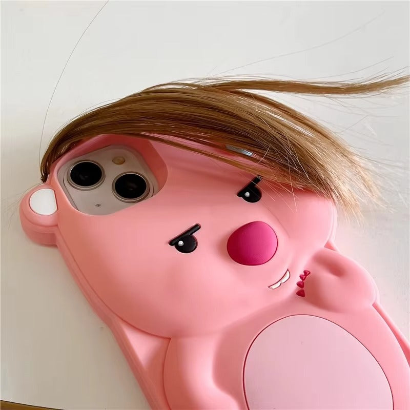 Premium Apple iPhone Case, MagSafe Compatible, Camera Lens and Screen Protection, Ultra Thin, Shockproof, Magnetic, Full All Around Protection, Cartoon Beaver Soft Cover
