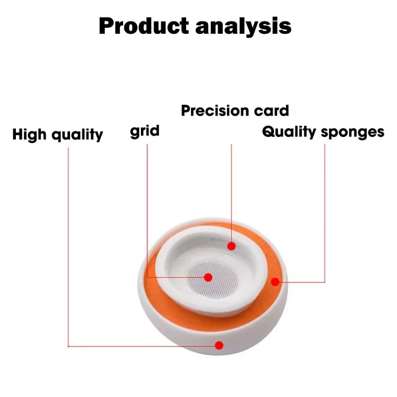 Premium Memory Foam Ear Tips for AirPods Pro 1, 2 – Silicone Earpads, Replacement Ear Cushions, Eartip Caps in Small, Medium, Large for Secure Comfort Fit