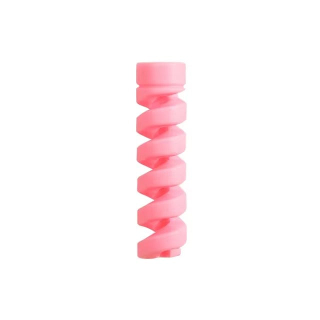 High Quality Cable Protector, 1/12pcs Universal Silicone Spiral Winder – Wire Organizer Cover for iPhone, USB Charger, Data